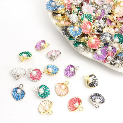 Shell Charms Combo (50 Pieces )