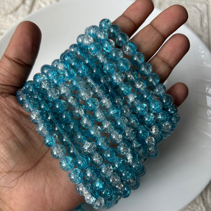 Crackle Beads 8mm (95+ Beads)