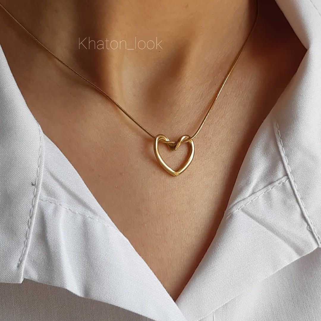 Trending Heart Chain Stainless Steel Chain