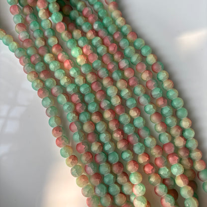 Matte+Crackle+Dual Shade Beads(95+ Beads) 8mm