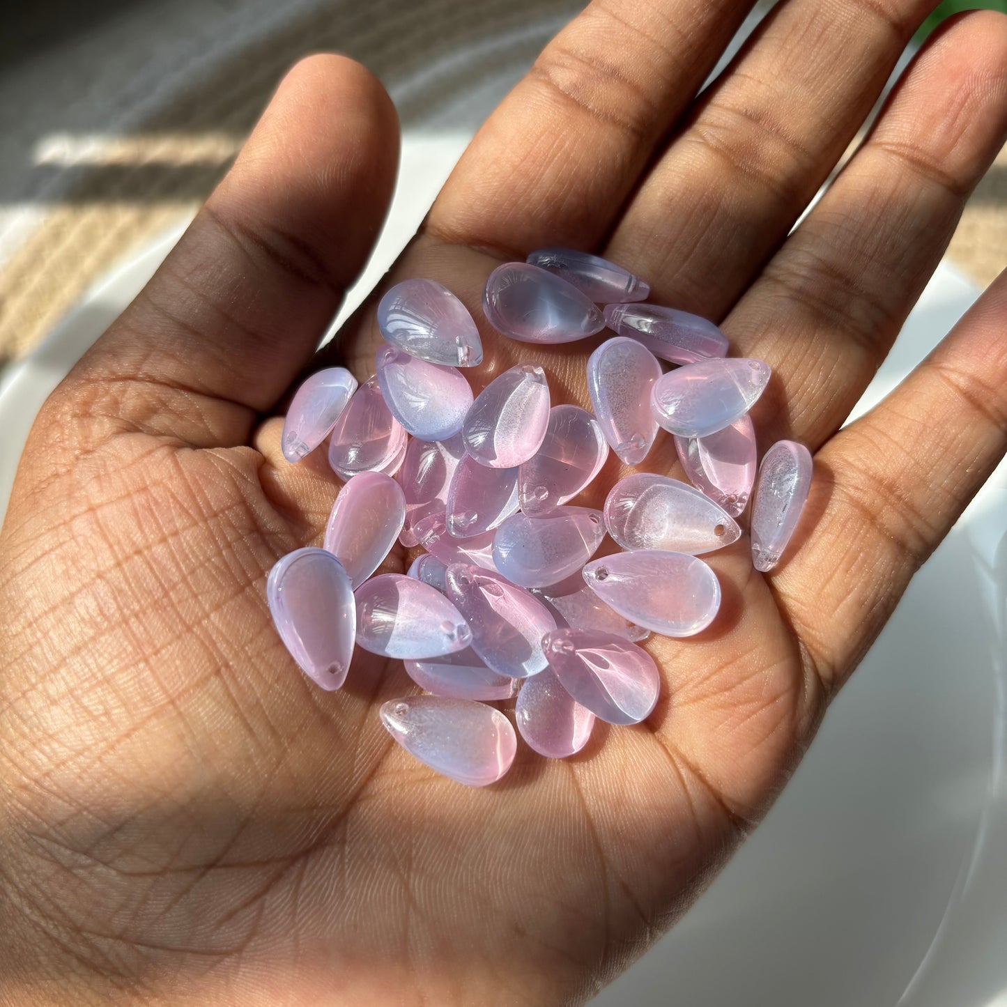 Monalisa Glass Beads(2 Pieces)
