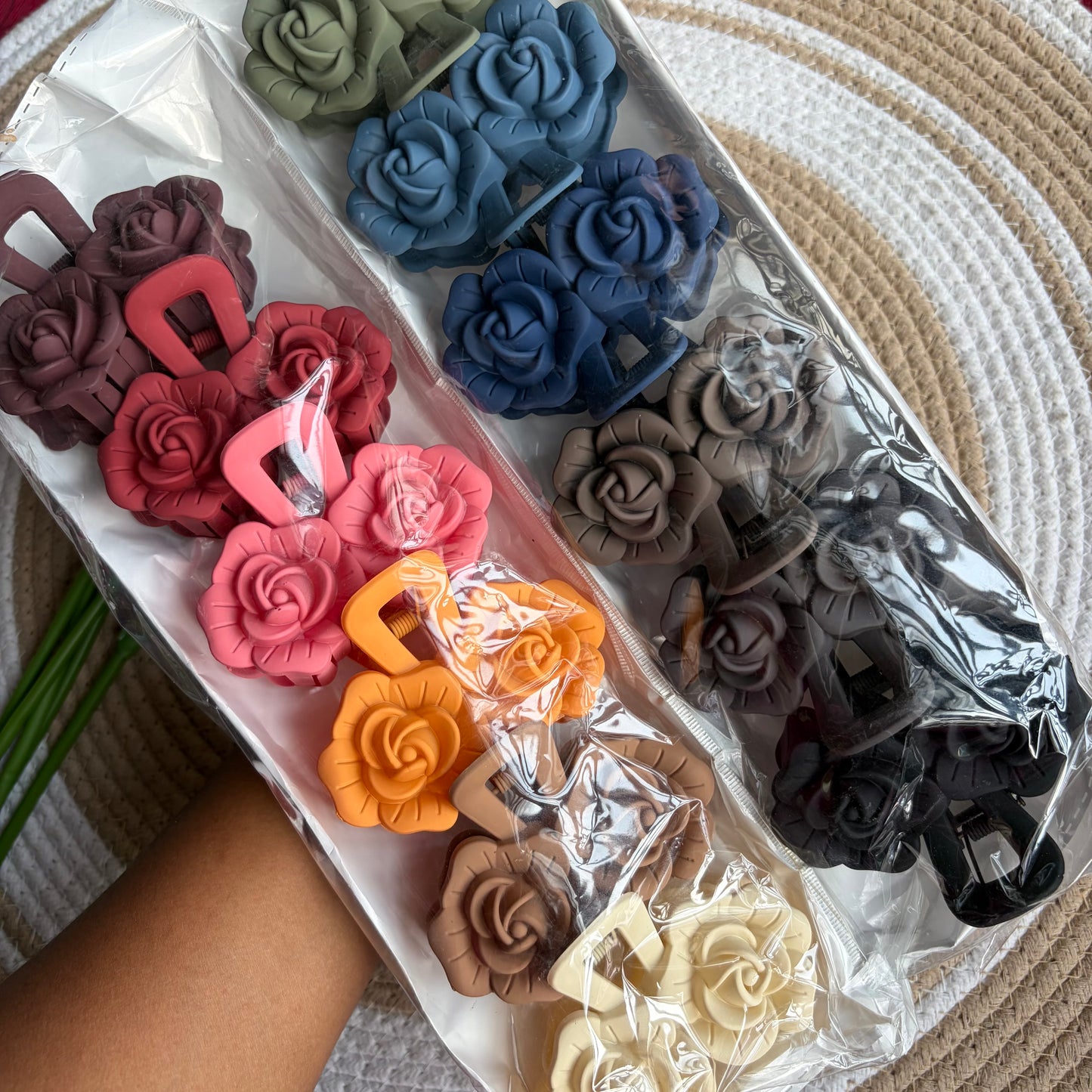 Double Flower Claws (6 Pieces)