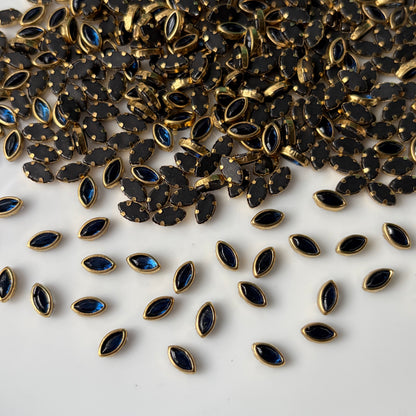 Kundan Stones 6k Eye / Navy Blue(10 Grams)