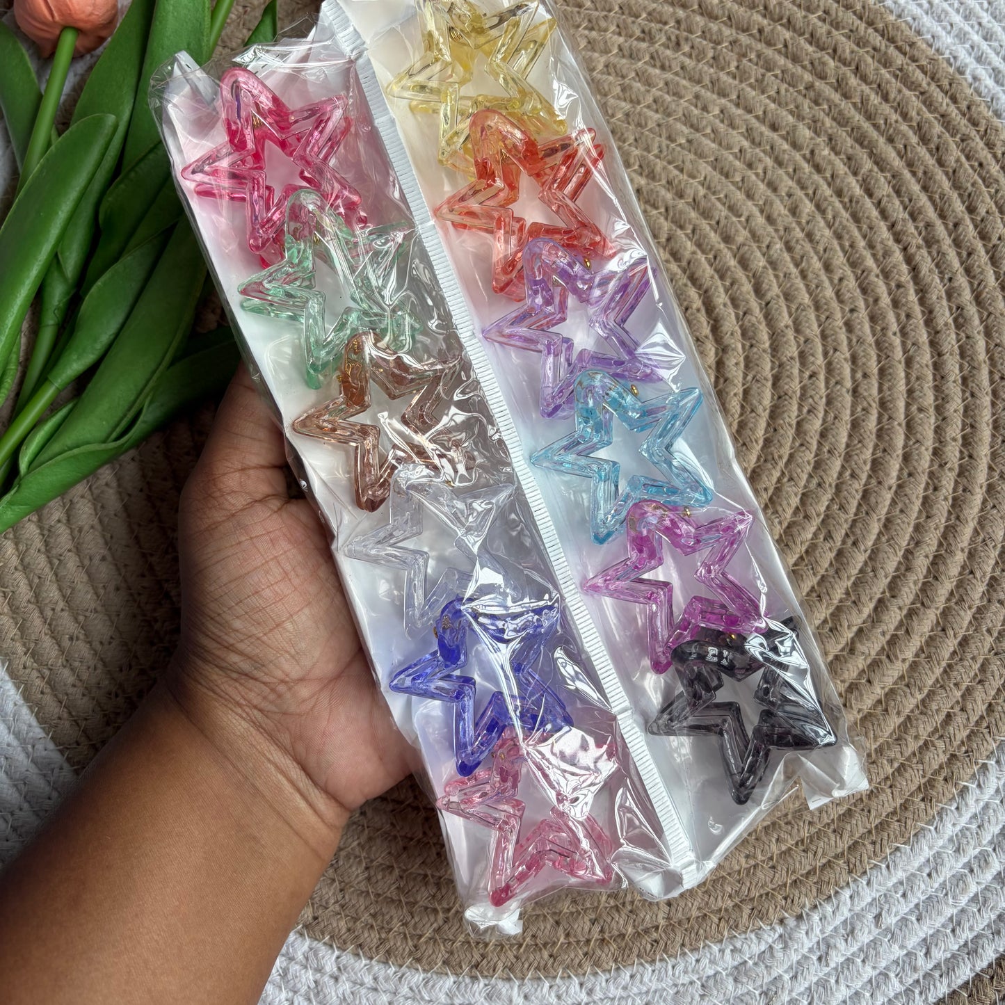 Glossy Star Claws (12 Pieces)