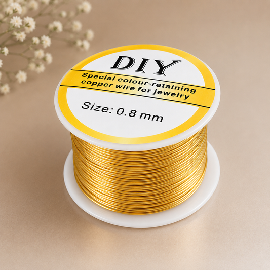 Golden Jewelry Wire