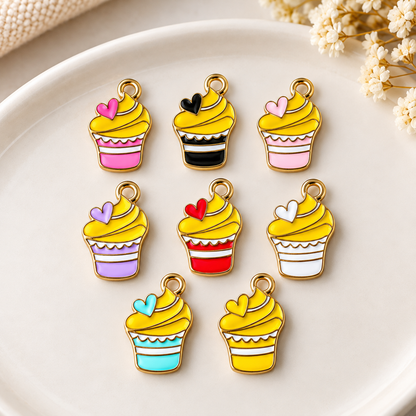 Cupcake Charm (5 Pieces)