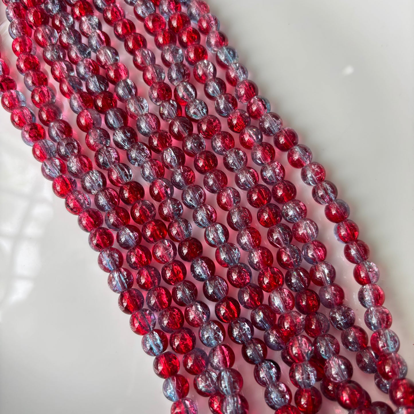 Crackle Beads 8mm(95+ apx)