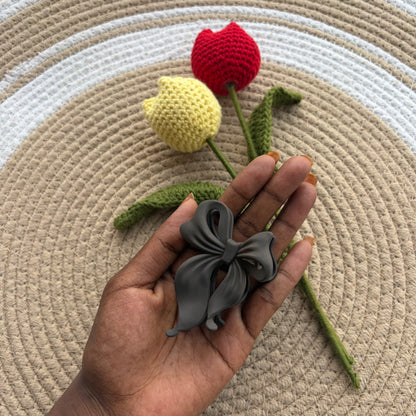 Matte Bow Claw (6 Pieces)
