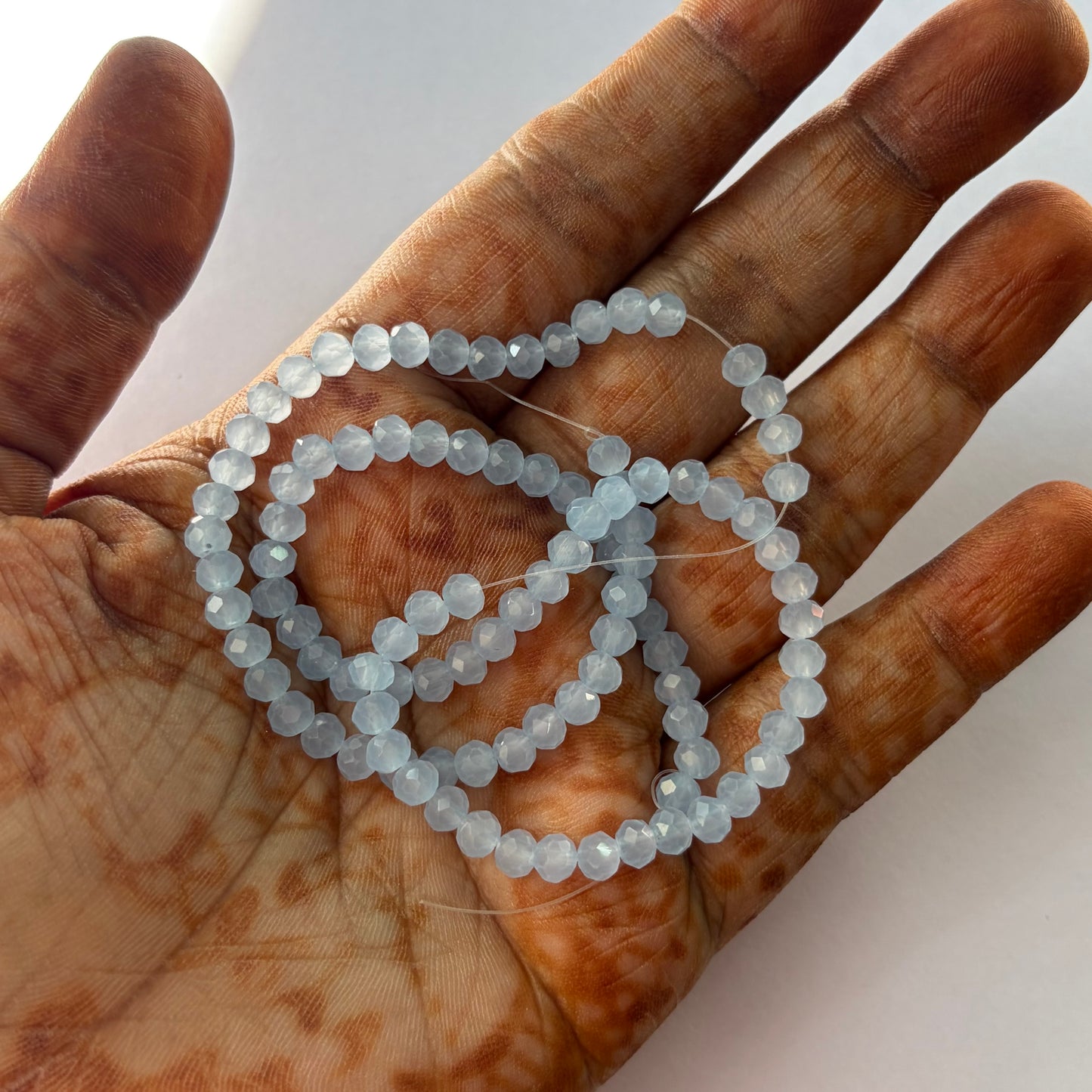 Opaque Crystal Beads 4mm