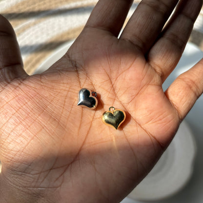 Anti Tarnish Heart Charm