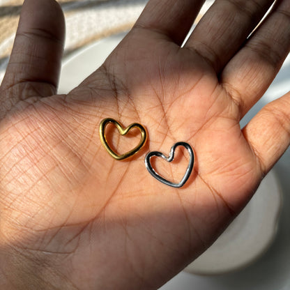 Anti Tarnish Heart Charm