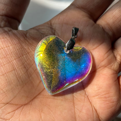 Big Size Glass Heart