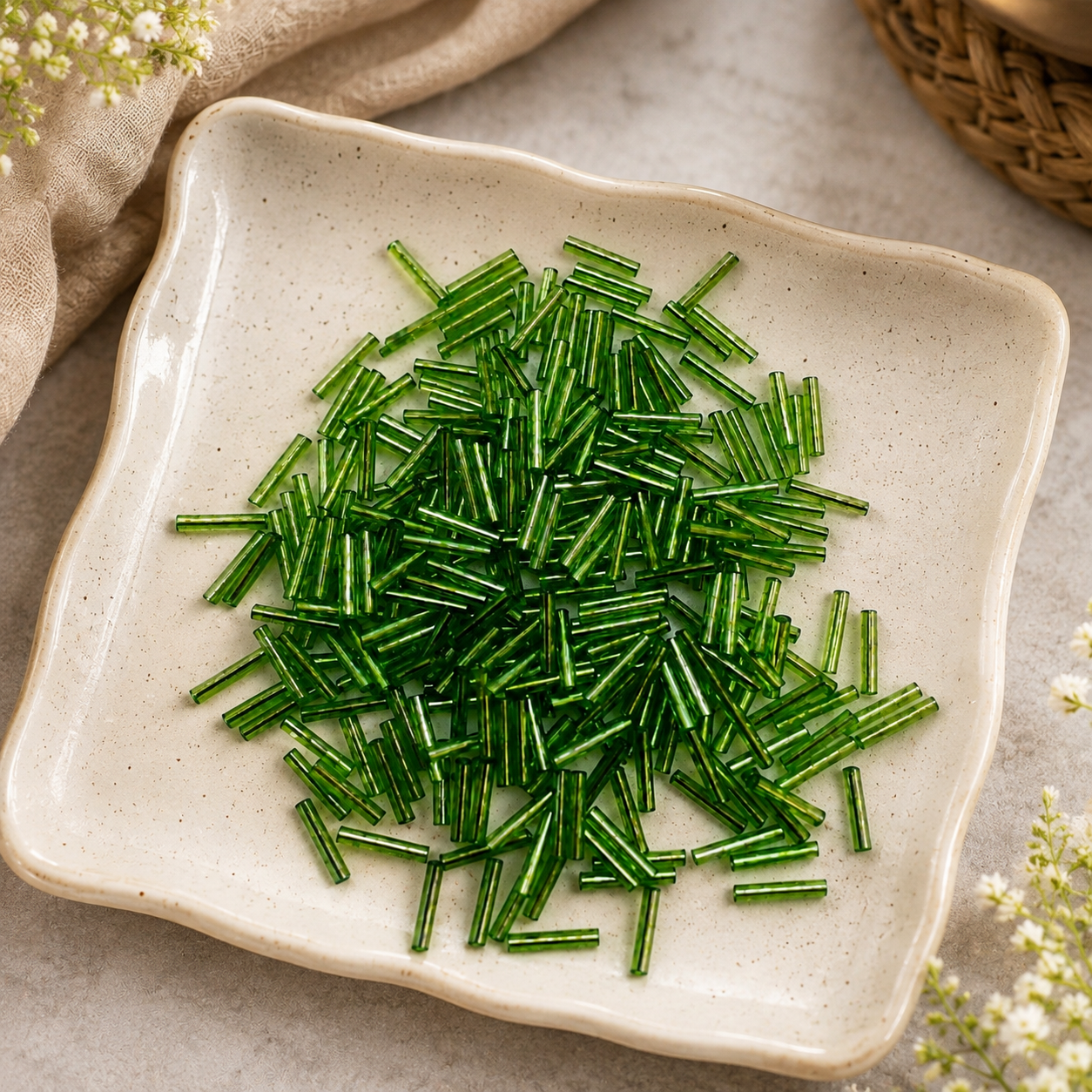 Tube Beads (10 Grams)