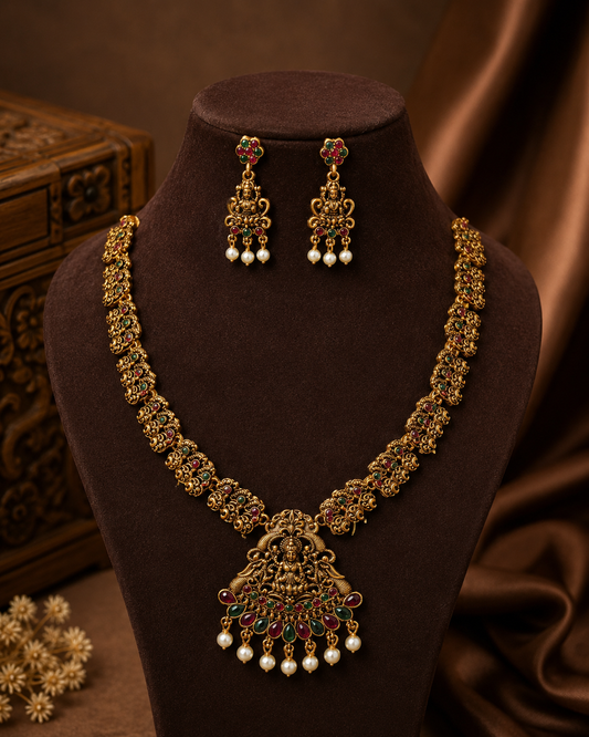 Necklace Set + Earrings