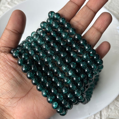 Crackle Beads 8mm (95+ Beads )