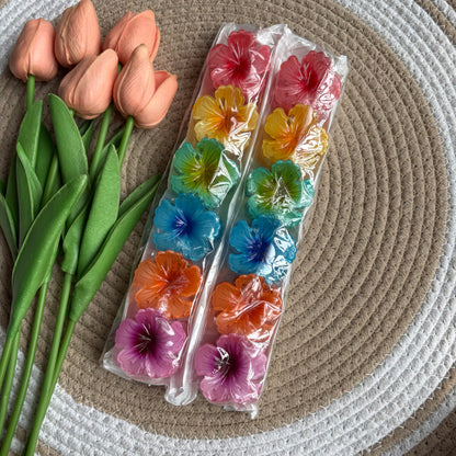 Glossy Hibiscus (12 Pieces)