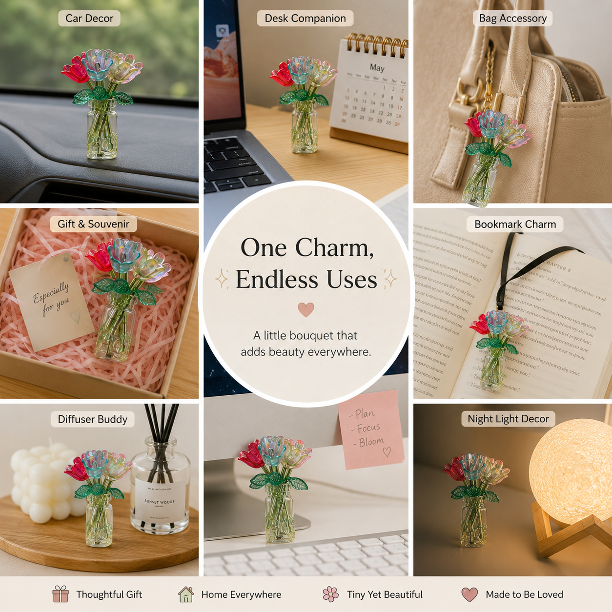 Mini Flower Vase Combo Kit (10 Pieces Making Kit)