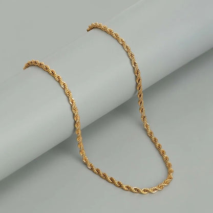 Readymade Stainless Steel Rope Chain Anti Tarnish