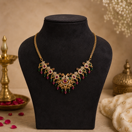 Peacock Necklace