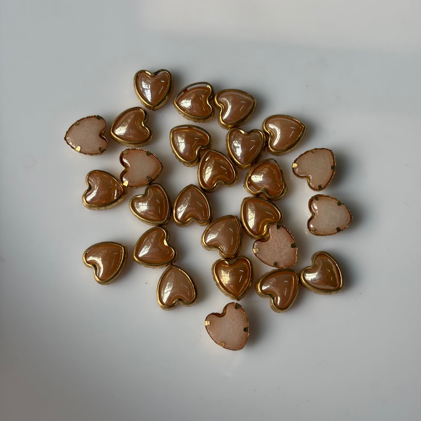 Ceramic Heart Kundan Stones(10 gm)