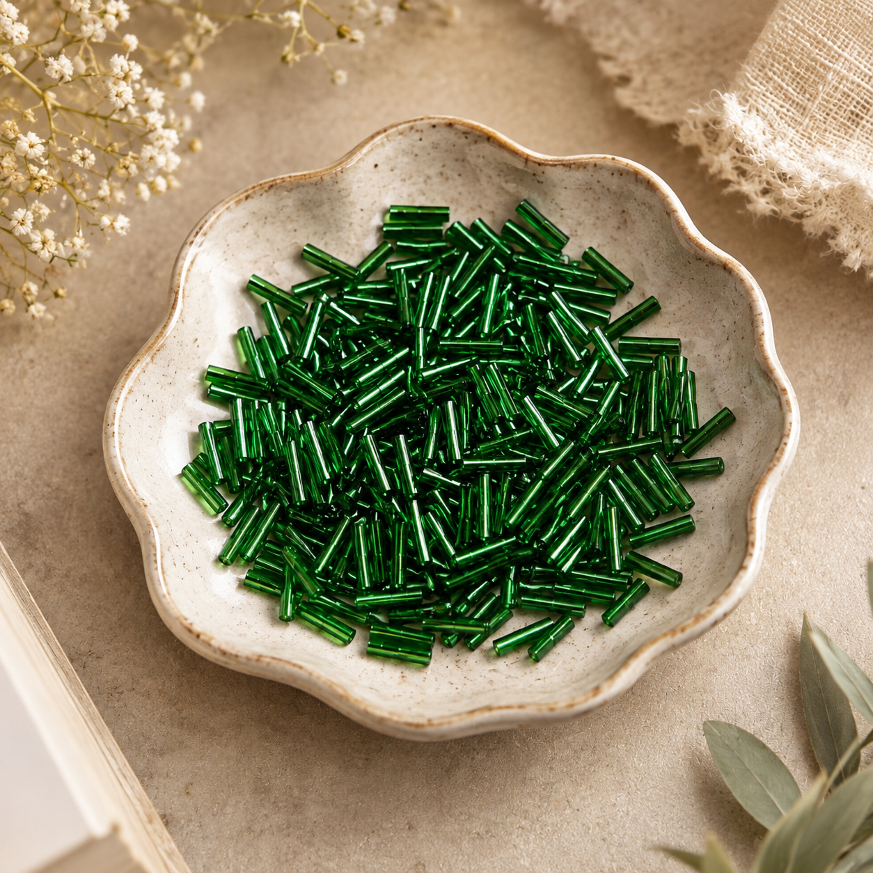 Tube Beads (10 Grams)
