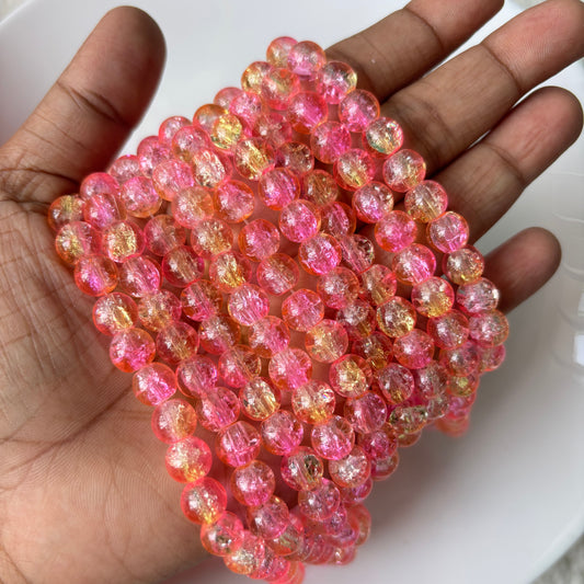 Crackle Beads 8mm(95+ apx)