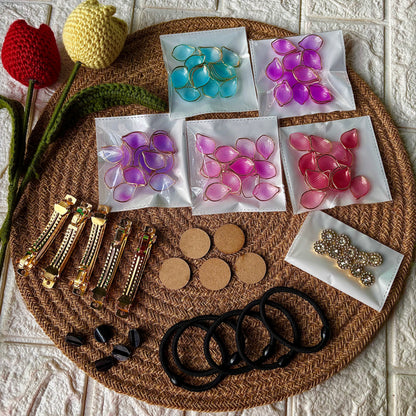 Premium Petals Combo Kit(5 Rubberbands+5 Centerclips)