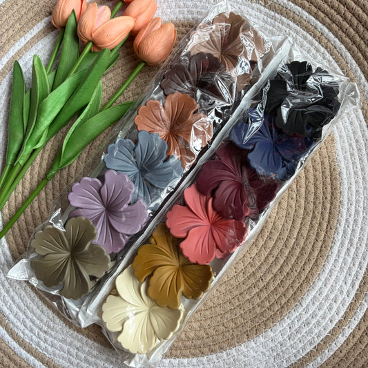 Hibiscus Matte Claws (12 Pieces)