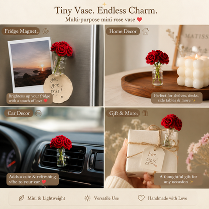 Velvet Miniature Flower Vase Combo Kit (10 Kit Can be made)