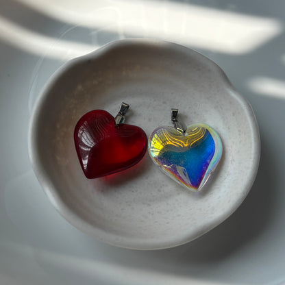 Big Size Glass Heart