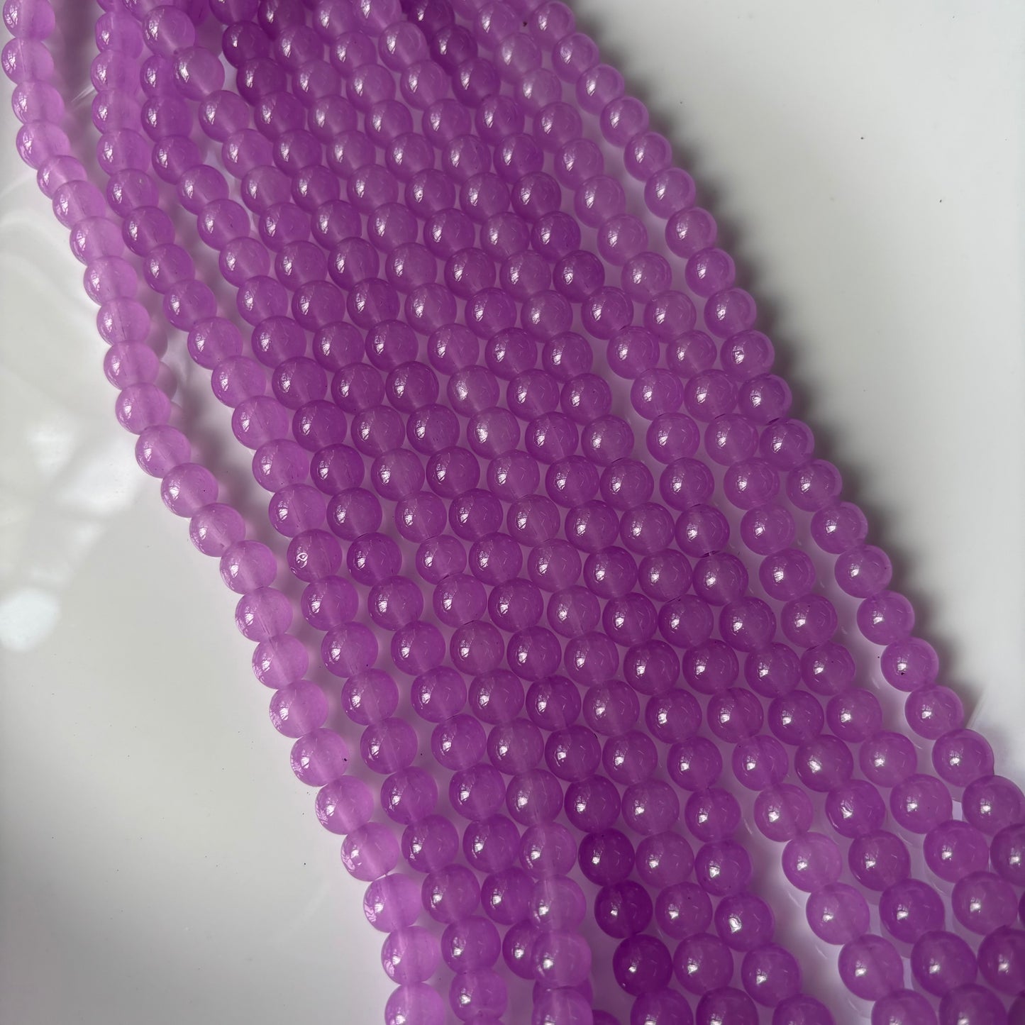 Glass Beads 8mm (95+ Beads)