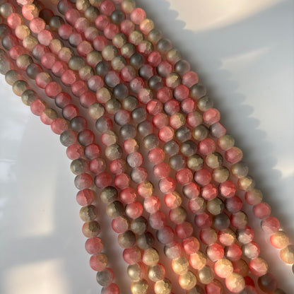 Matte+Crackle+Dual Shade Beads(95+ Beads) 8mm