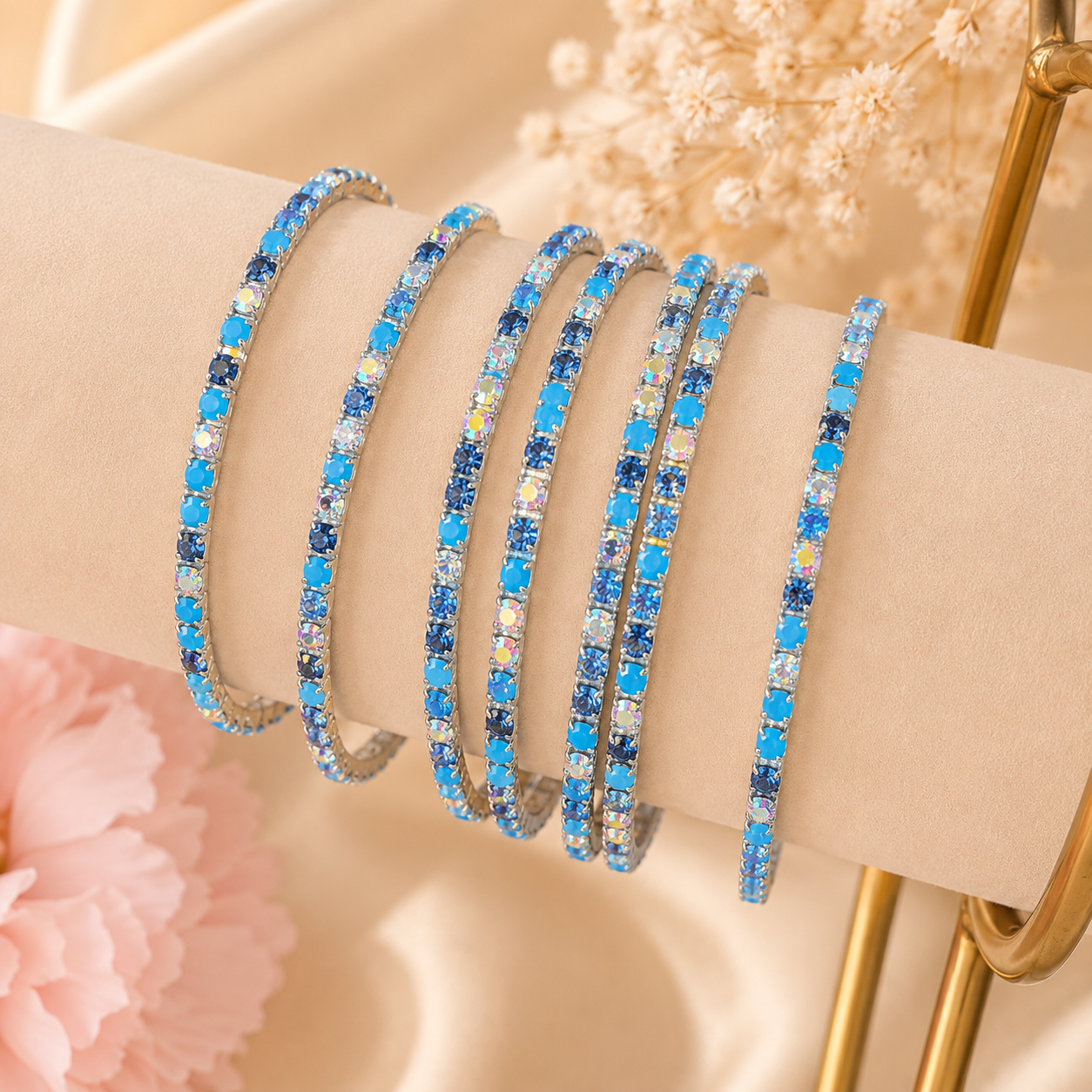 Rhinestones Tennis Bracelets
