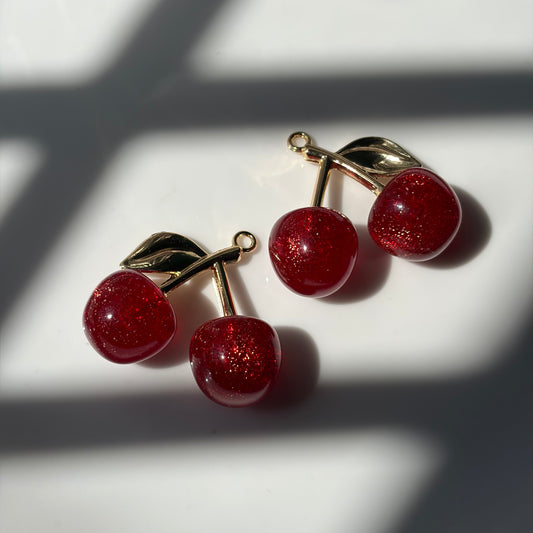 Premium Glitter Cherry