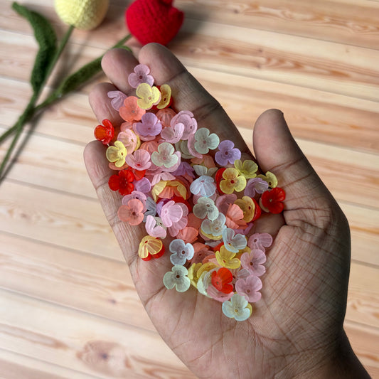 Matte 3 Petal Flowers (10 Grams)