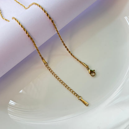 Readymade Stainless Steel Rope Chain Anti Tarnish