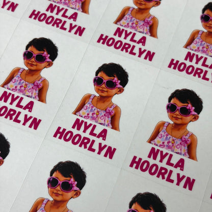 Customized Logo/Name Stickers (A3 Size)