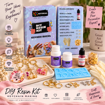 Resin Keychain Making Kit