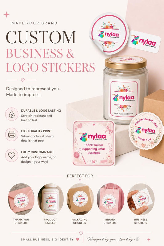 Customized Logo/Name Stickers (A3 Size)