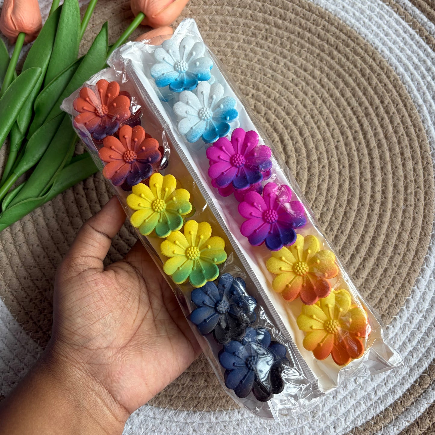 Matte Dual shade Claws (12 Pieces)