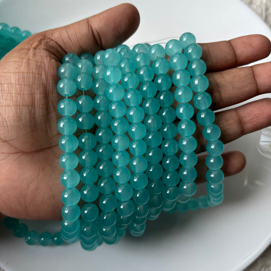 Glass Beads 8mm (95+ Beads)(no-2)