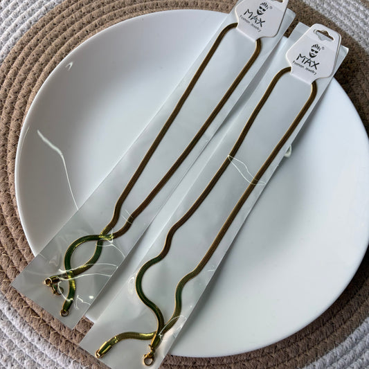 Thick Snake Chain /Stainless Steel/Waterproof /Anti tarnish