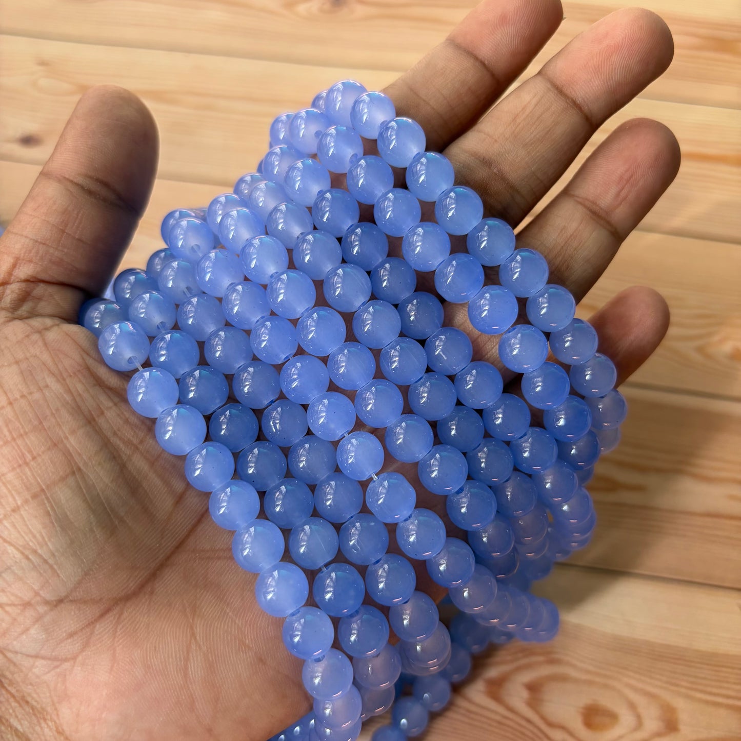 Glass Beads (95 Beads ) 8mm