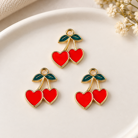 Cherry Heart (5 Pieces)