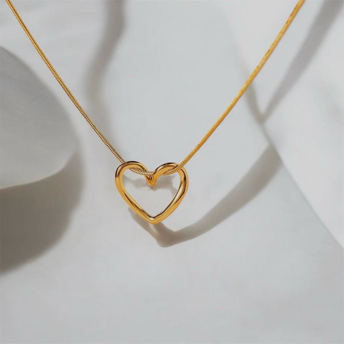 Trending Heart Chain Stainless Steel Chain