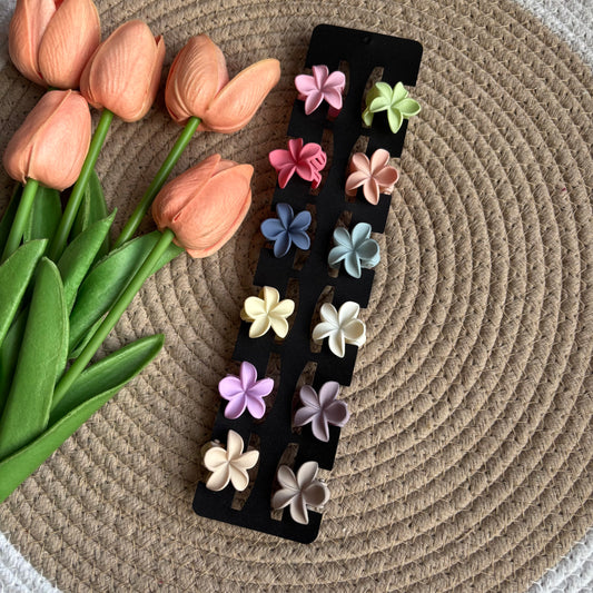 Matte Flower Claws (12 Pieces)
