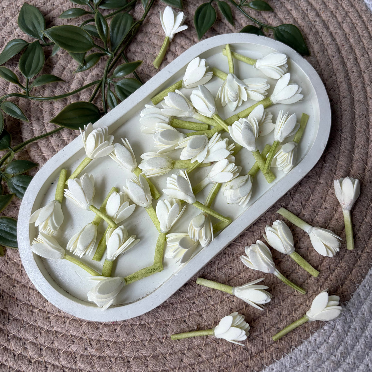 Mullai Big Artificial Flower (50 Pieces)