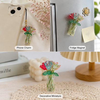 Mini Flower Vase Combo Kit (10 Pieces Making Kit)