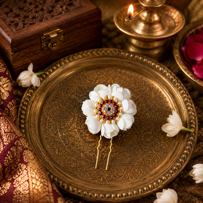Premium Kemp Jasmine Hair Accessory