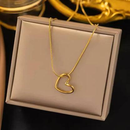 Trending Heart Chain Stainless Steel Chain